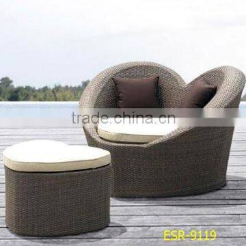 4 seat rattan furniture wicker sofa lounge