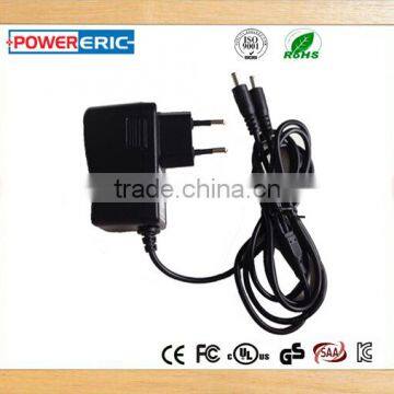 Hot !!! 8.4V1.5A heated vest li-ion battery charger with ETL FCC CE GS PSE SAA