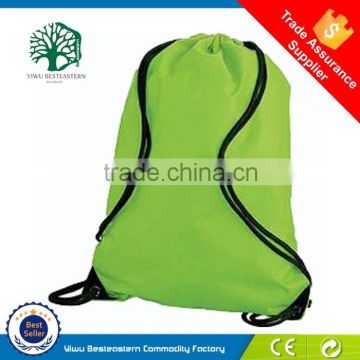 recycling natural unbleached cotton drawstring bag