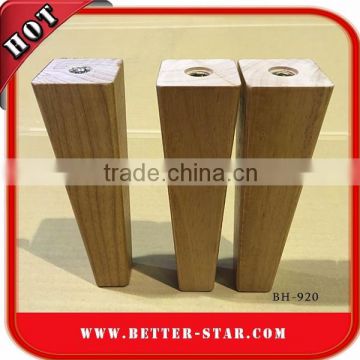 Many Size Square wood furniture leg cabinet chair sofa hardware legs