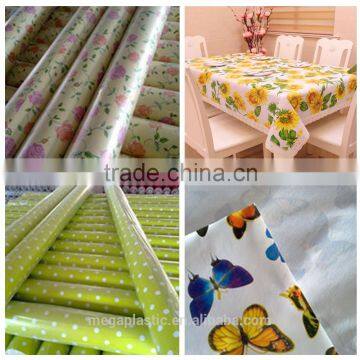 WATERPROOF PVC TABLE CLOTH / VINYL TABLE CLOTH / PLASTIC TABLE CLOTH