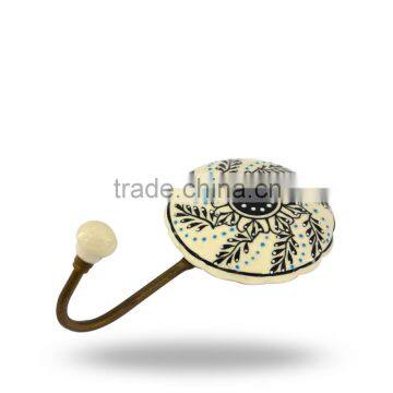 Ceramic Red Design Blue Knob photo-2