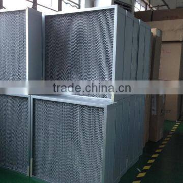 Box Type Paper Separator HEPA Air Filter with 220Pa pressure drop