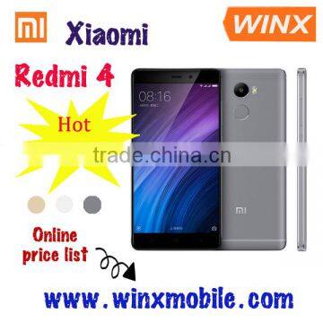 New !!! Original Xiaomi Redmi 4 pro 32GB rom 3GB ram Silver Android smartphone