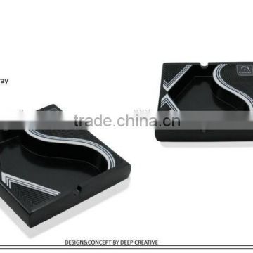 Super Quality table ashtray, zinc alloy ashtray, square ashtray