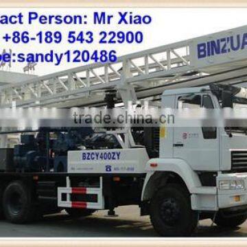 400 meters truck mounted water well rig factory