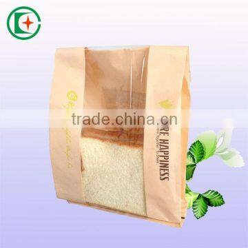 Clear window greaseproof food grade paper bag