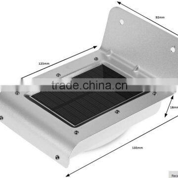 16 LED Solar Light Outdoor Waterproof Energy Saving Wall Light,Motion Sensor Solar Lights for Garden Decoration