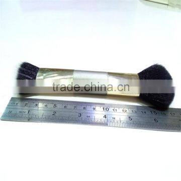 Double Head Cosmetic Contour Face Blush Powder Foundation Makeup Brush Two Ends photo-3