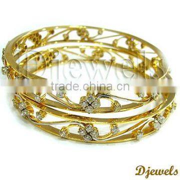 Diamond Mangle Sutra, 14 K Gold Diamond Jewelry, Diamond Wedding Jewellery