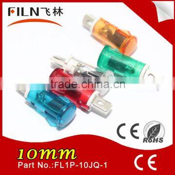 10mm Blue Indicator Light 220VAC Neon Lamp Signal Lamp Pilot Light photo-6
