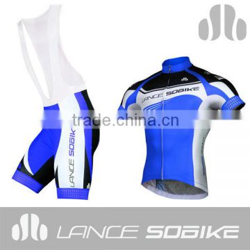 Custom lance design your own cycling cycling bib shorts cycling jersey sets