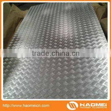 made in china diamond embossed aluminum roofing sheet