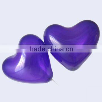 2016 wholesale heart shaped latex balloon/balloon factory made in China