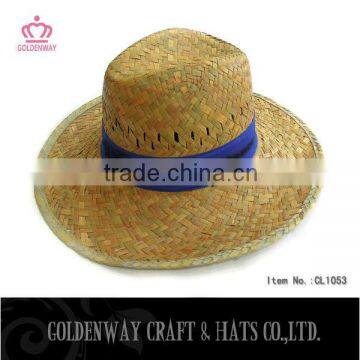 Cheap wholesale natural straw Cowboy Hat