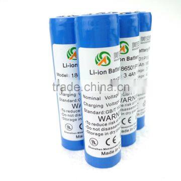 3.7V 18650 battery li-ion