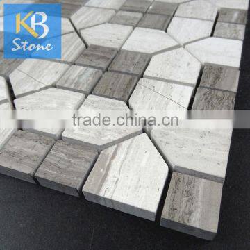 High quality marble mosaic tile for exterior wall