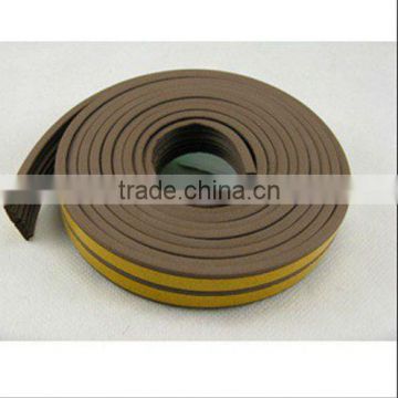 self-adhesive rubber strip