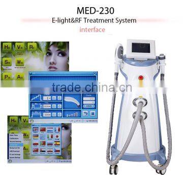 The Newest Professional Multifunction IPL RF machine E-light Hair Removal Machine