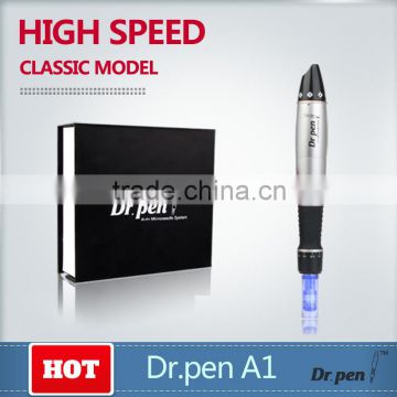 Electric micro needling professional wholesale oem microneedle electric derma pen 6 speed + 0.25-3.0mm needle