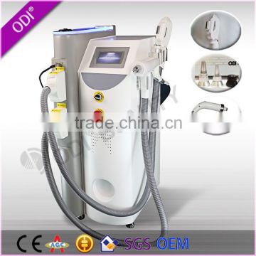 Skin Care Beauty Equipment OD-IRL10 Multifunctional E-light Rf Ipl Pain Free Hair Removal Q Switch Nd Yag Tattoo Removal Laser