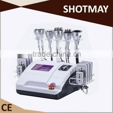 STM-8036J Vacuum & roller + 40KHz Cavitation + water cooling + multi-polar RF beauty equipment