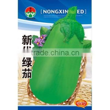 Hybrid F1 Green Eggplant Seeds For Growing-New Excellent Green Eggplant