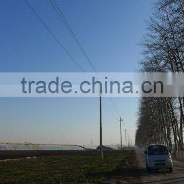 Concrete electric pole/pile mast making machine and moulds