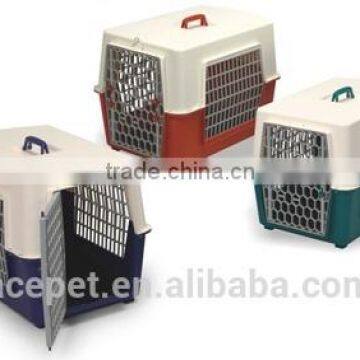 844-W/O Taiwan Design Pet Product,Dog Cat Transport Traveler Cage,3coior Plastic Pet Carrier photo-2