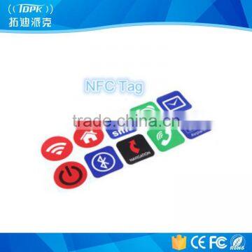 125KHz, 13.56MHz new S50 hf nfc payment sticker