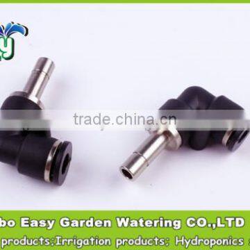 6-6MM Elbow joint with slip lock plug. Pneumatic fittings. Plastic Connecting Tube Fittings