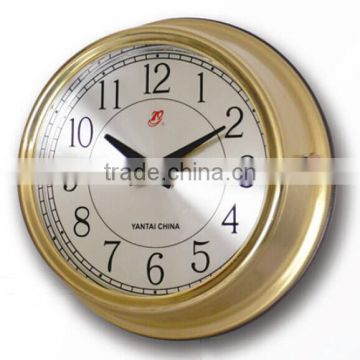 Marine Brass Wall Slave Clock