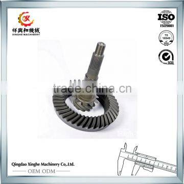 Pressed customized steel parts cross shaft S235JR gear ring