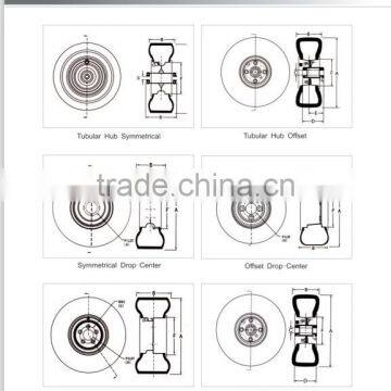 16 " Wheel for Snow Throwers/lawn Mower/golf Cart photo-2