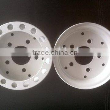 Solid Tire 4.00-8 5 Bolt Holes White Split Wheel Rims 3.75-8 With Low Price photo-2