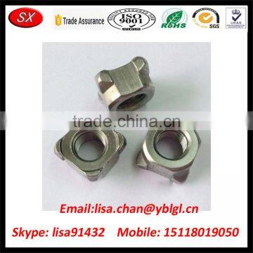 Customized Nickel Plating M6 Steel Weld Nut photo-2