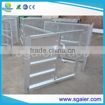 Best material aluminium crowd control events security crowd barrier