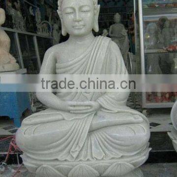 White Buddha Statue