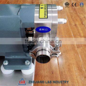 China Suppliers Sanitary Stainless Steel Mobile Lobe Pump for Paste photo-5