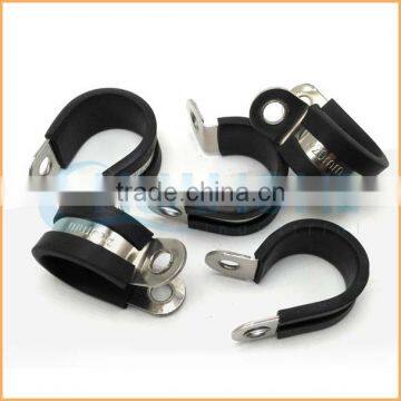 China manufacture best quality p type rubber clamps