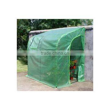 Lean-to Tube Frame With Plastic Cover Green House KitsHX54019E