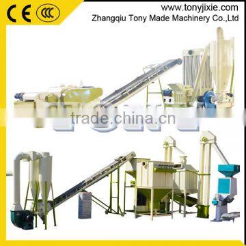 sugar cane bagasse trash pellet making production line