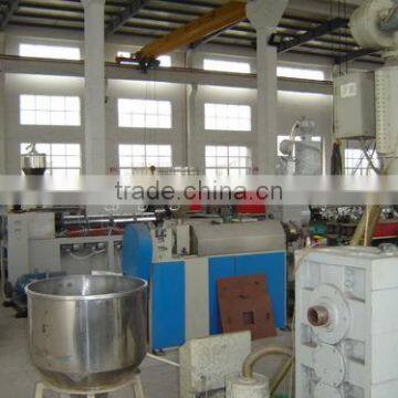 PE/PVC corrugated tube extrusion machine