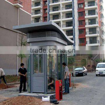 High Quality Security Guard Booth/ Sentry Box/ Shop Kiosk for Sale photo-4