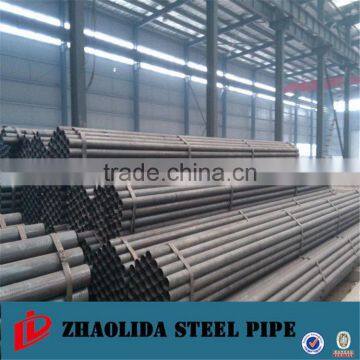 ASTM A53 Erw Welded Round Steel Pipe Welding Mild Black Pipe Carbon Steel Pipe Manufacturer photo-4