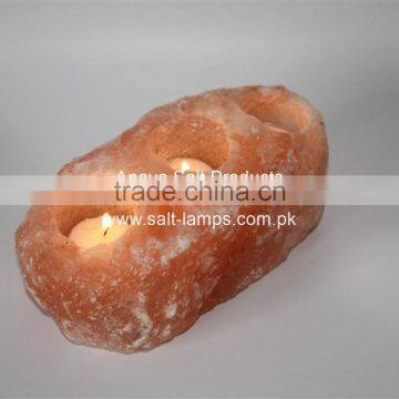 Himalayan Salt Tea Light Holders/Himalayan Salt Candle Holders/ Natural Salt photo-5