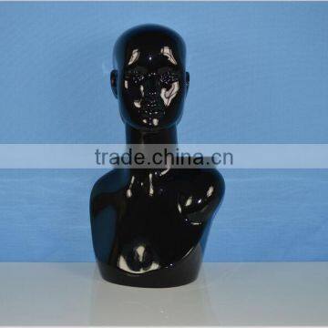 Cheap Trendy Female Creactive Necklace Long Shoulders Earrings Display Mannequin Bust YZHA-04 photo-3