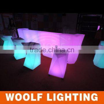 Modern Design Hotel Club Glow LED Bar Counter photo-2