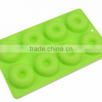 Hot Sell Silicone Bagels Mold DIY Doughnut Mold Baking Pan photo-3