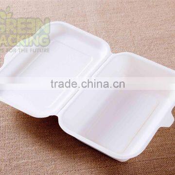600 ml Compostable and Biodegradable Fast Food Take Away Lunch Box photo-2
